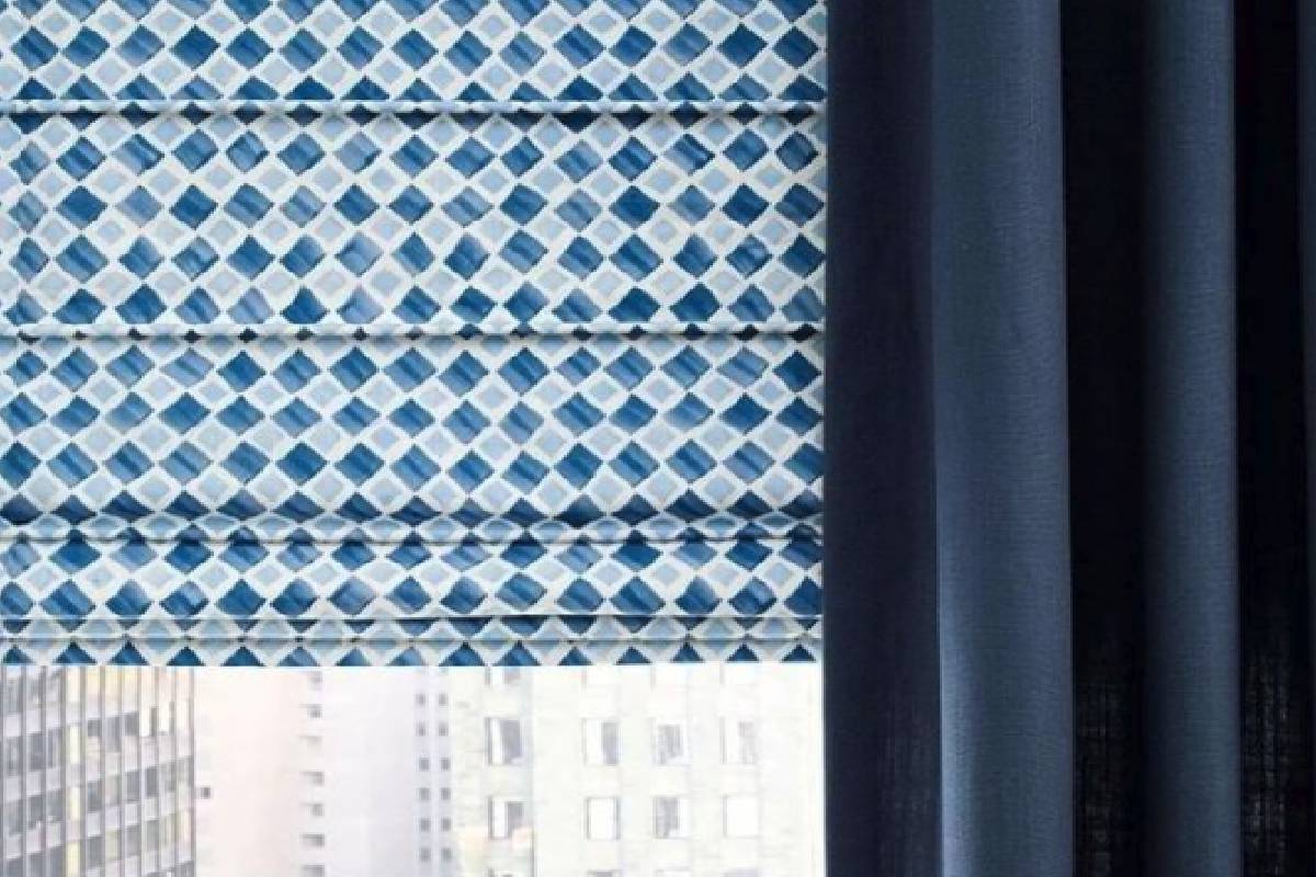 Hunter Douglas Design Studio™ Roman Shades, Roman blinds, blackout blinds near San Diego, California (CA)