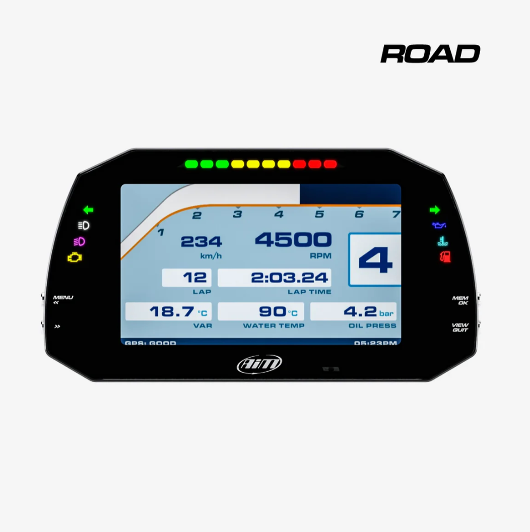 AiM MXG 1.3 Strada Light 賽車螢幕(7吋彩色顯示器)