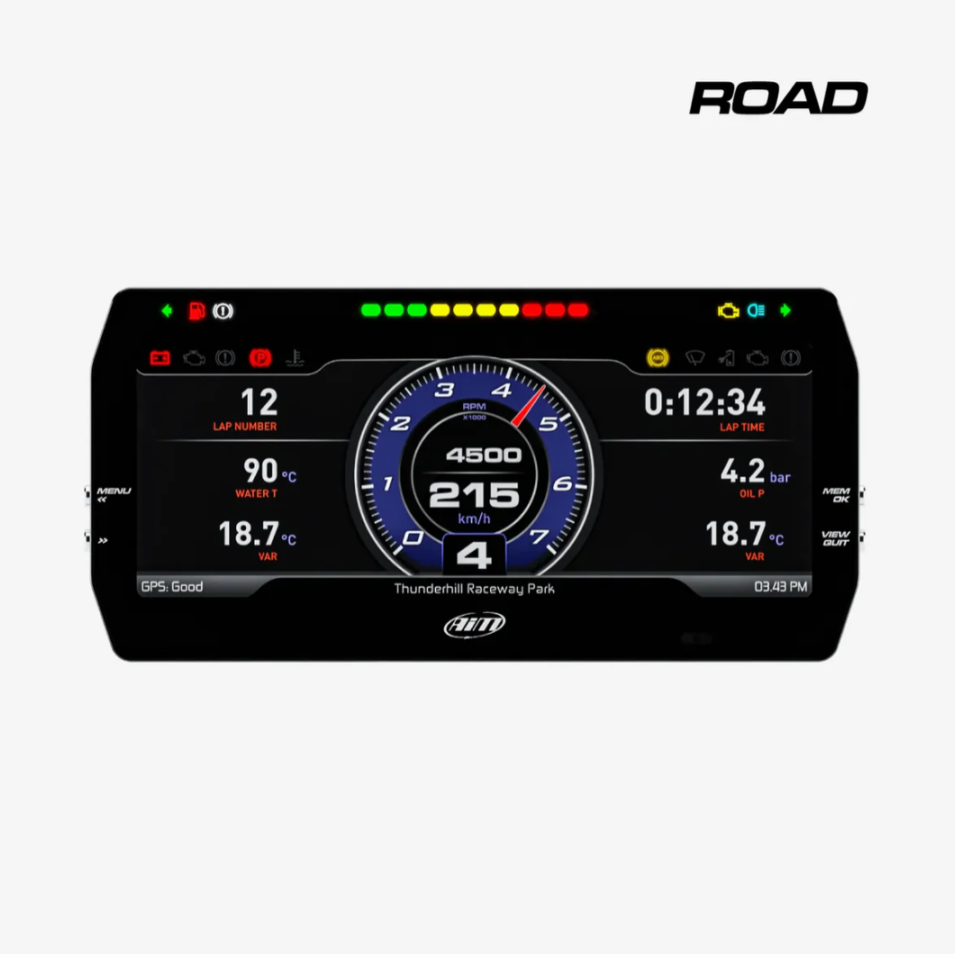 AiM MXT 1.3 Strada 賽車螢幕(10吋彩色顯示器)