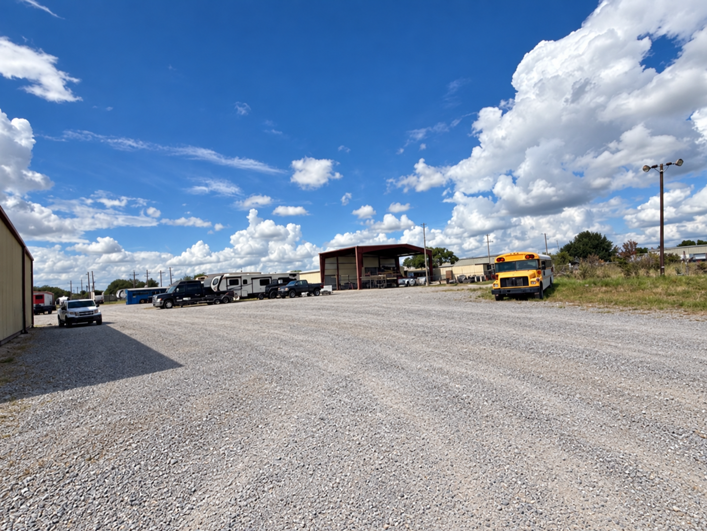 Uncovered storage area N-20–N-29 at Wildman Warehouse