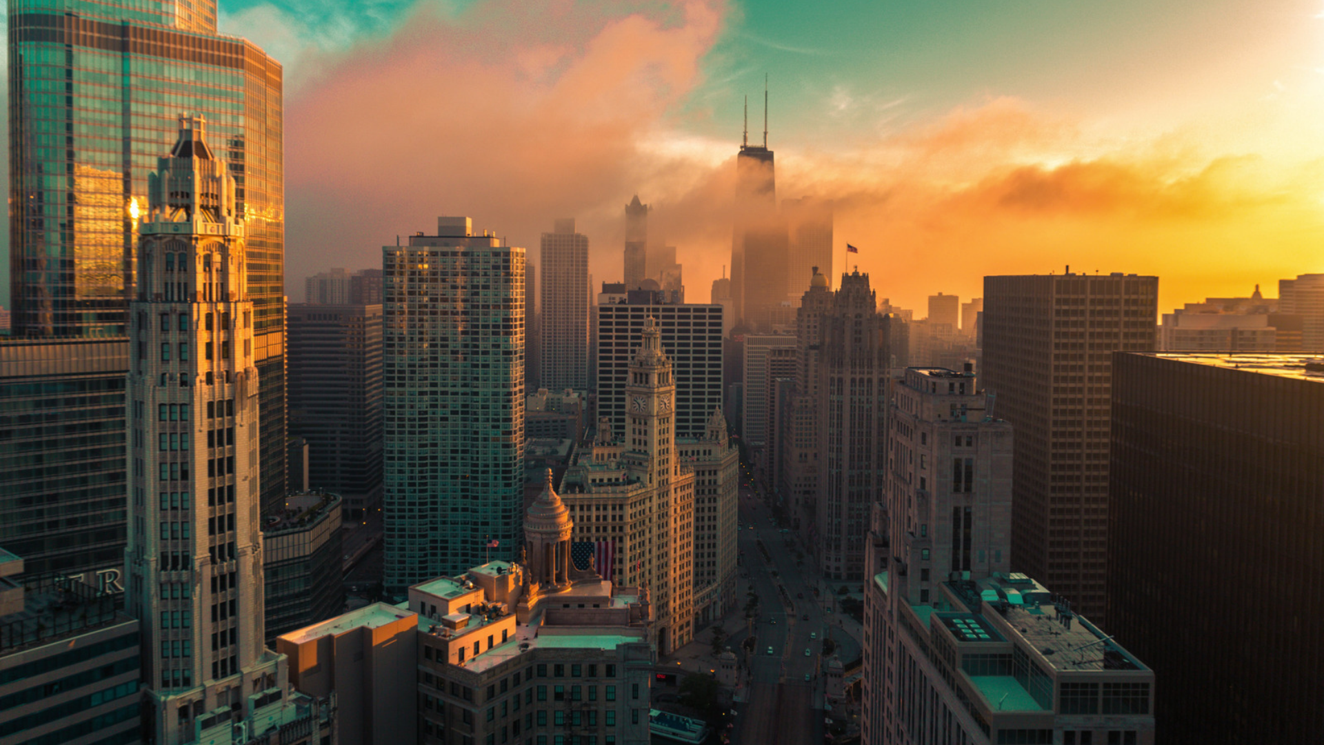 City Skyline representing growth , opportunity, and business value in a changing economy.