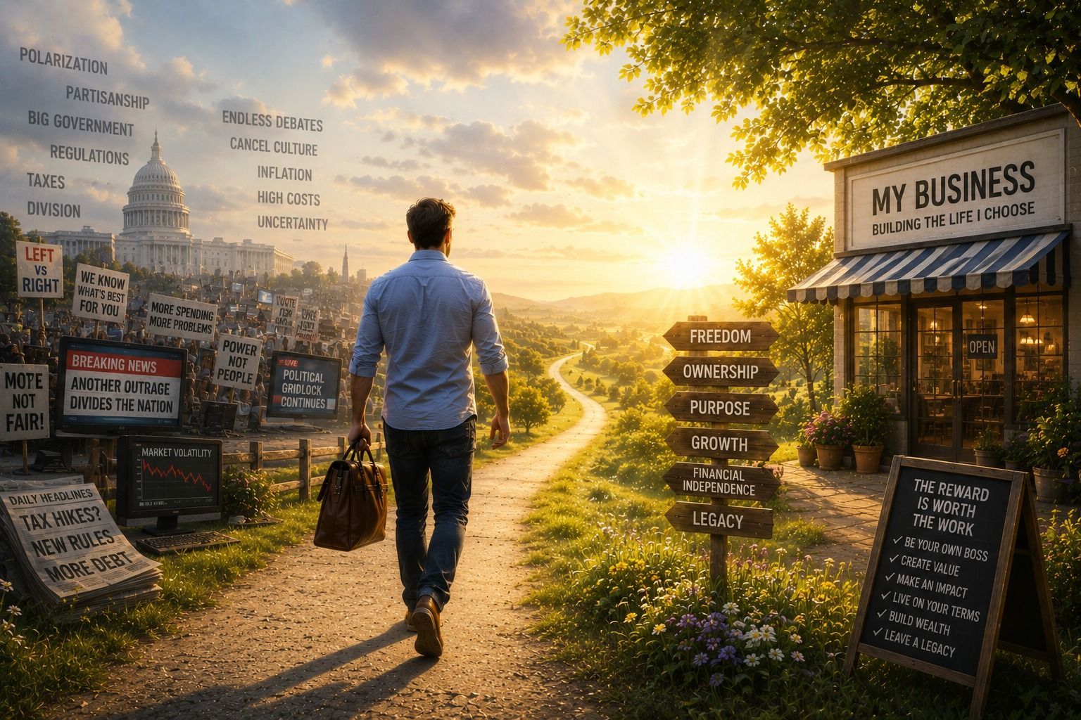 Why More Americans Are Buying Businesses Instead of Climbing Corporate Ladders