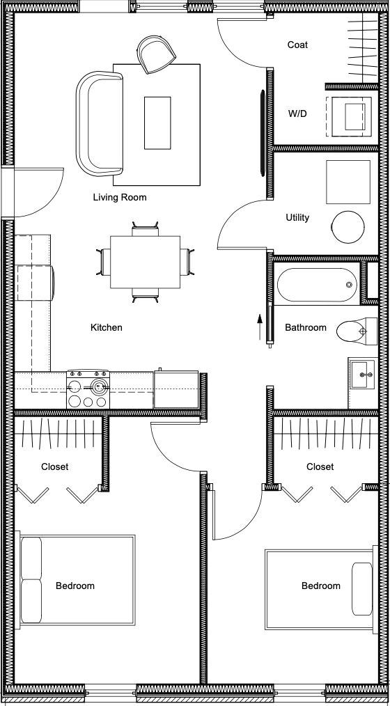 FLOOR PLAN 2 - UNIT B