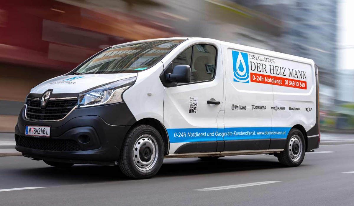 Installateur-Notdienst Wien, Einsatzfahrzeug vom Installateur