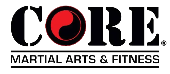 The logo for core martial arts and fitness
