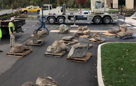 Harlow Enterprises Incorporated landscaping team