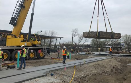 Harlow Enterprises Incorporated on a job site