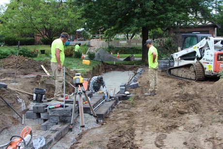 Harlow Enterprises Incorporated doing erosion control