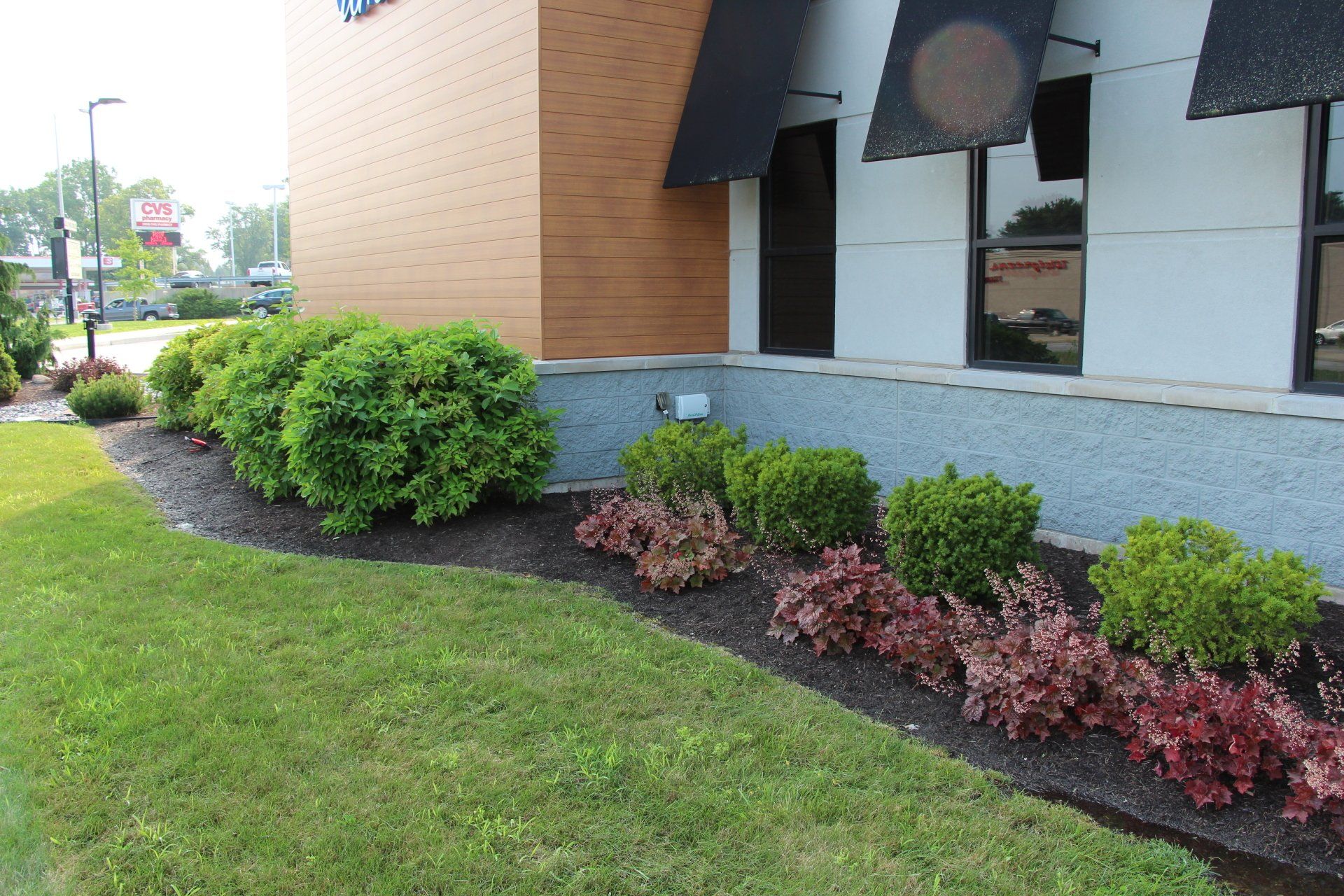 Umi Grill landscaping by Harlow Enterprises
