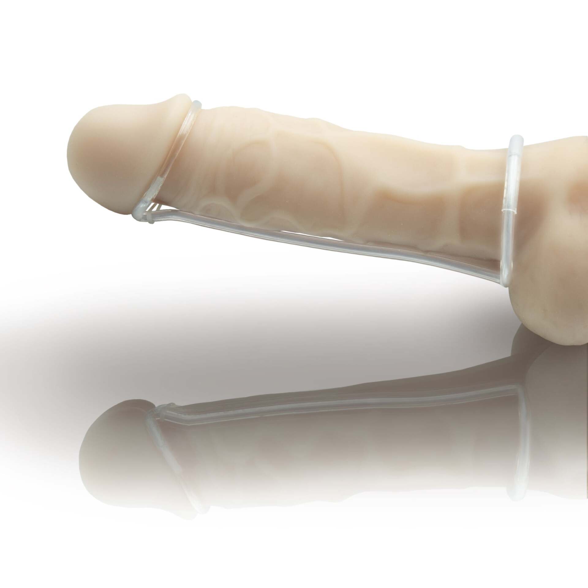 Stays-Hard Device on Penis Side on
