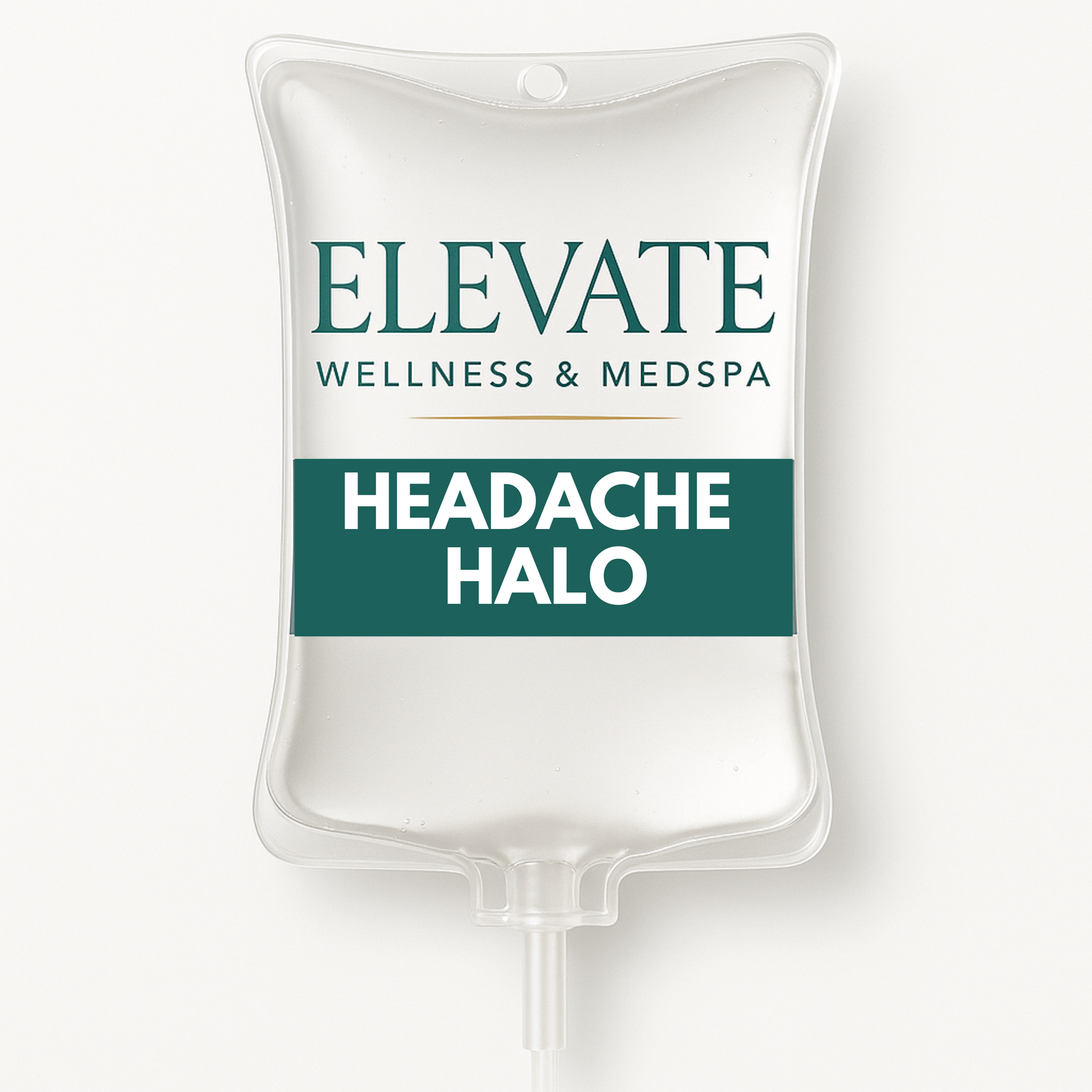 A bag of elevate wellness and medspa headache halo.