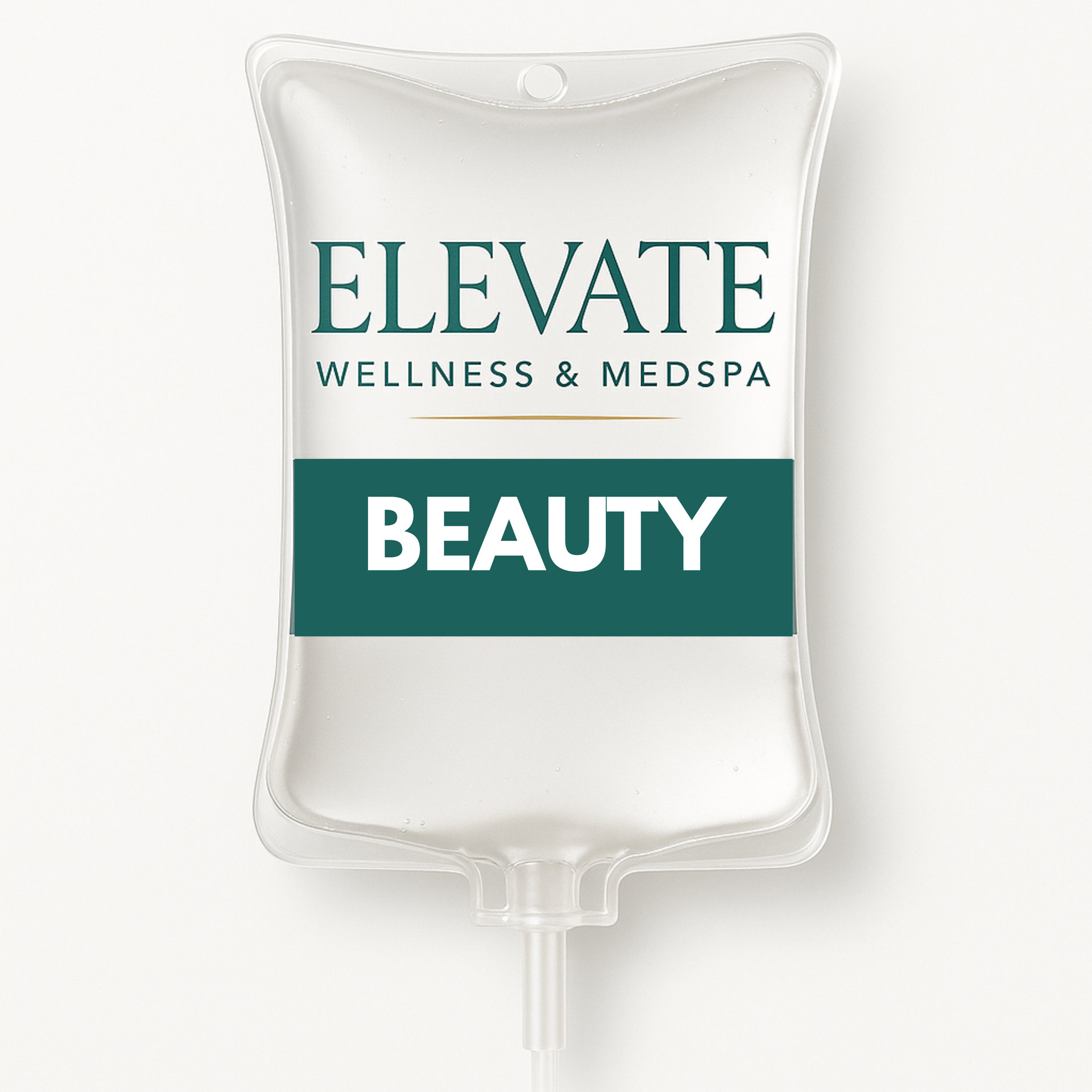 A bag with the words `` elevate wellness & medspa beauty '' on it.