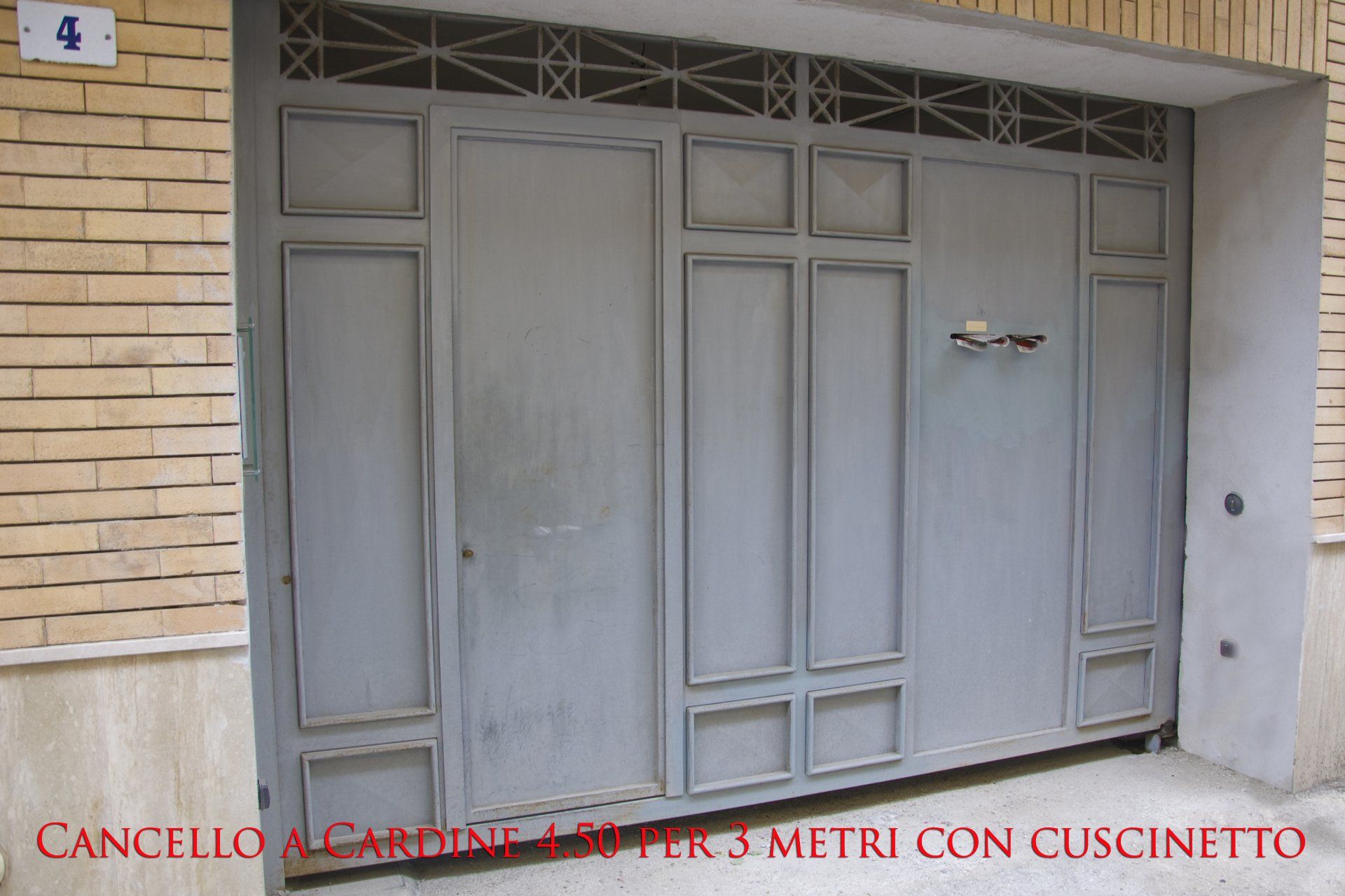 Cancello a cardine
