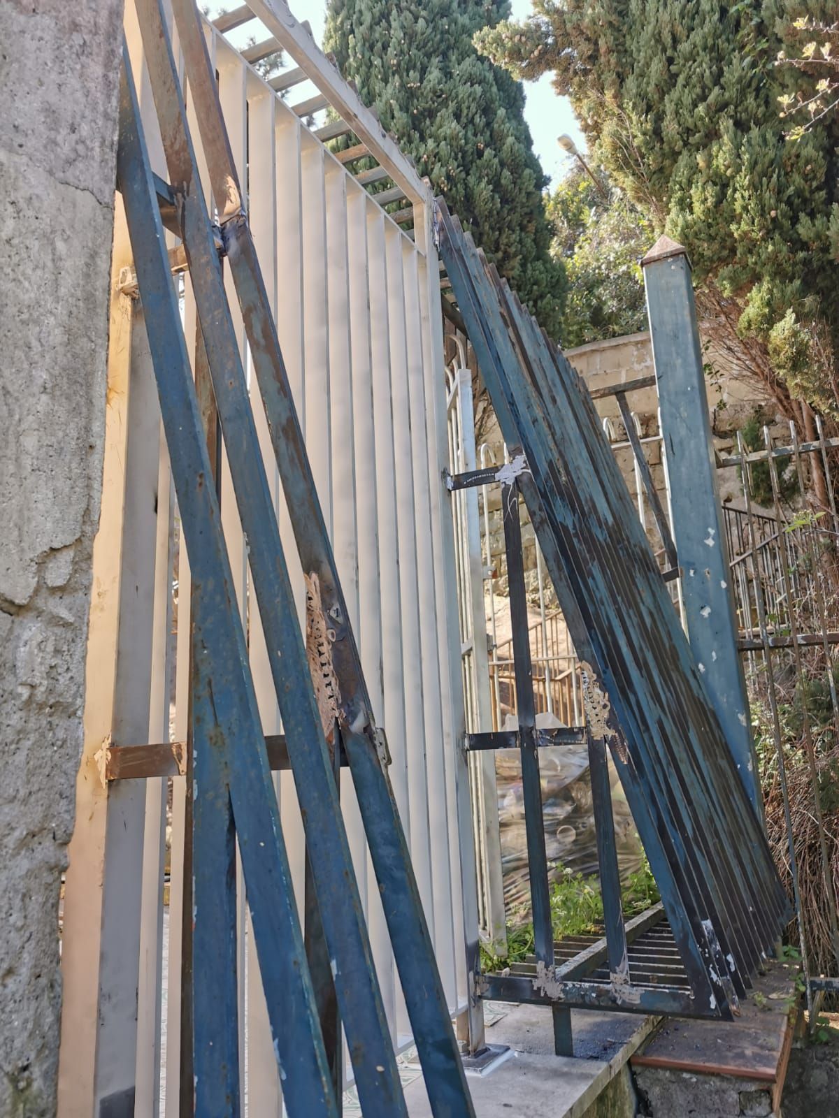 Riparazione inferriata e cancello in ferro