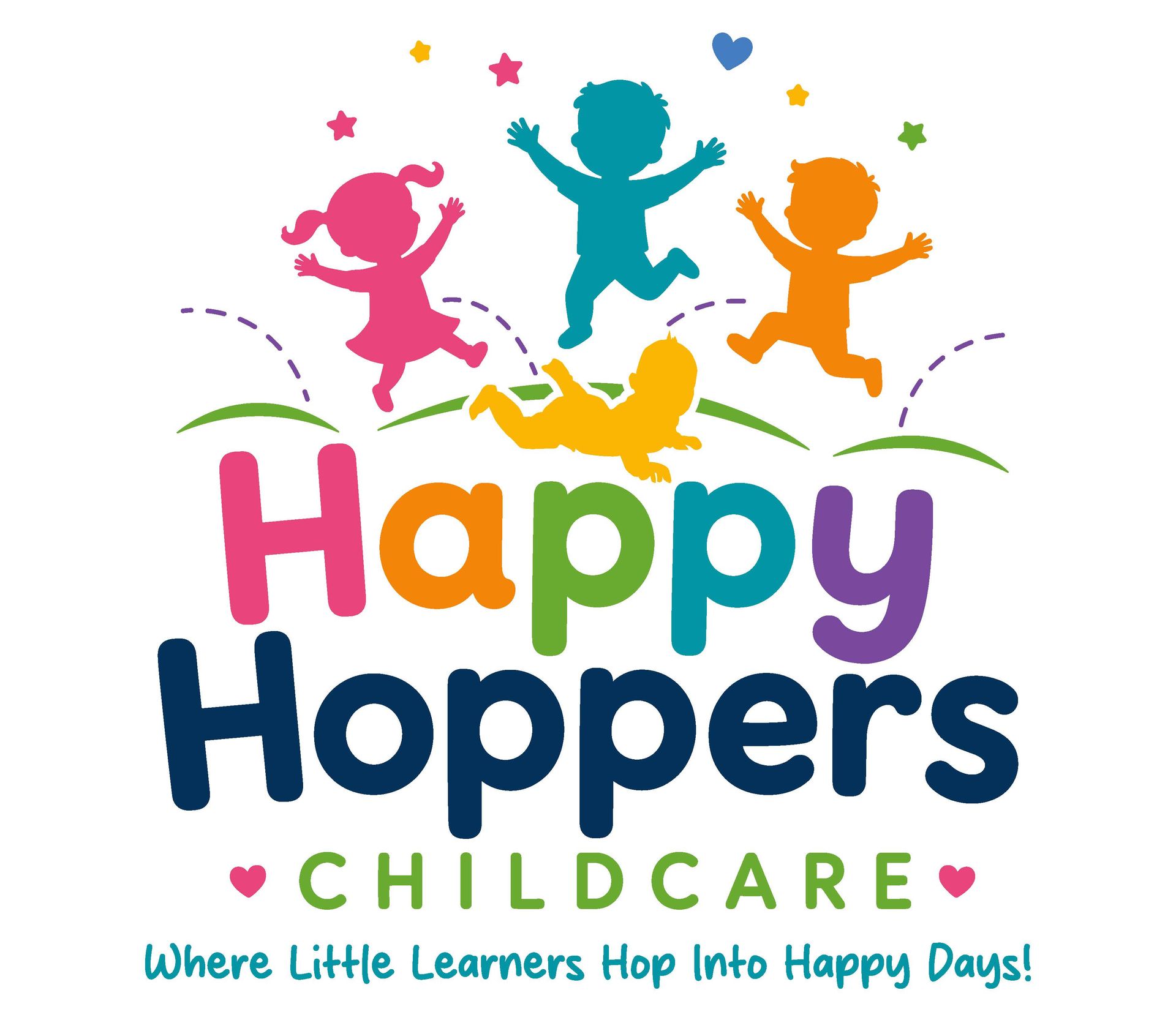 The logo for stepping stones children 's academy