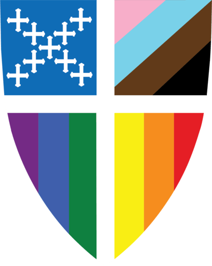 Episcopal pride shield