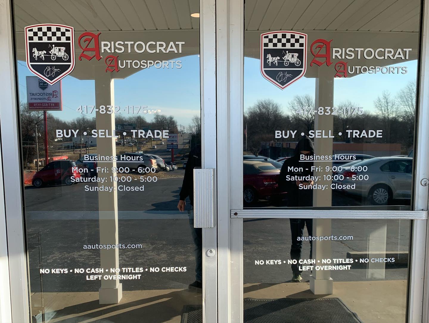 perforated decals
