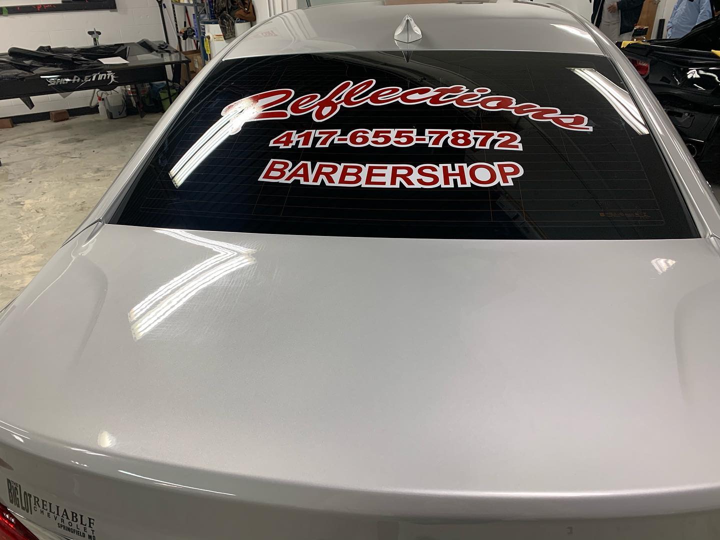 perforated vinyl lettering Springfield MO