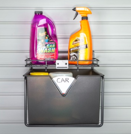 Shelf with removable tub