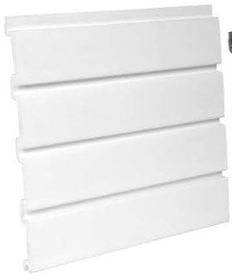 White Slat Wall
