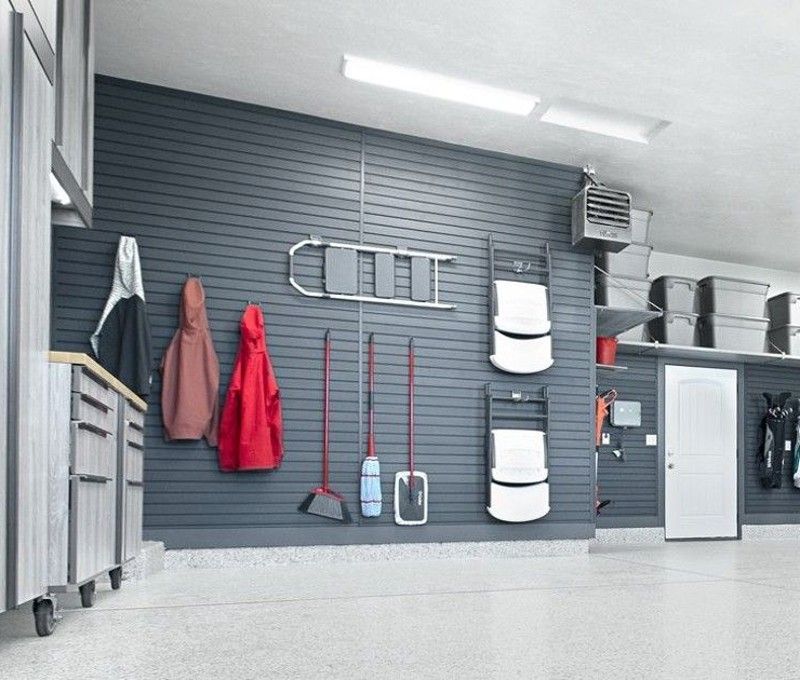 Garage Slat wall