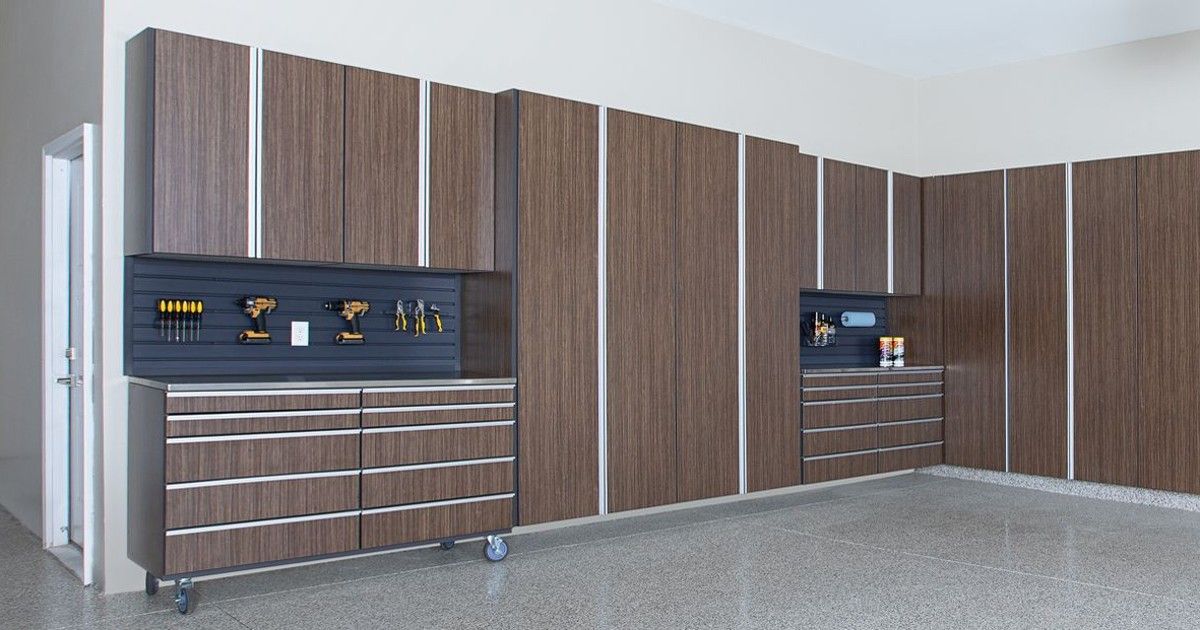 Garage Cabinet Installation
