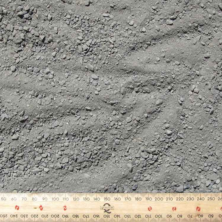 Gray Gravel and Sand Mix, With a Ruler Laid Across the Bottom for Scale — Kuranda Landscape Supplies in Kuranda, QLD