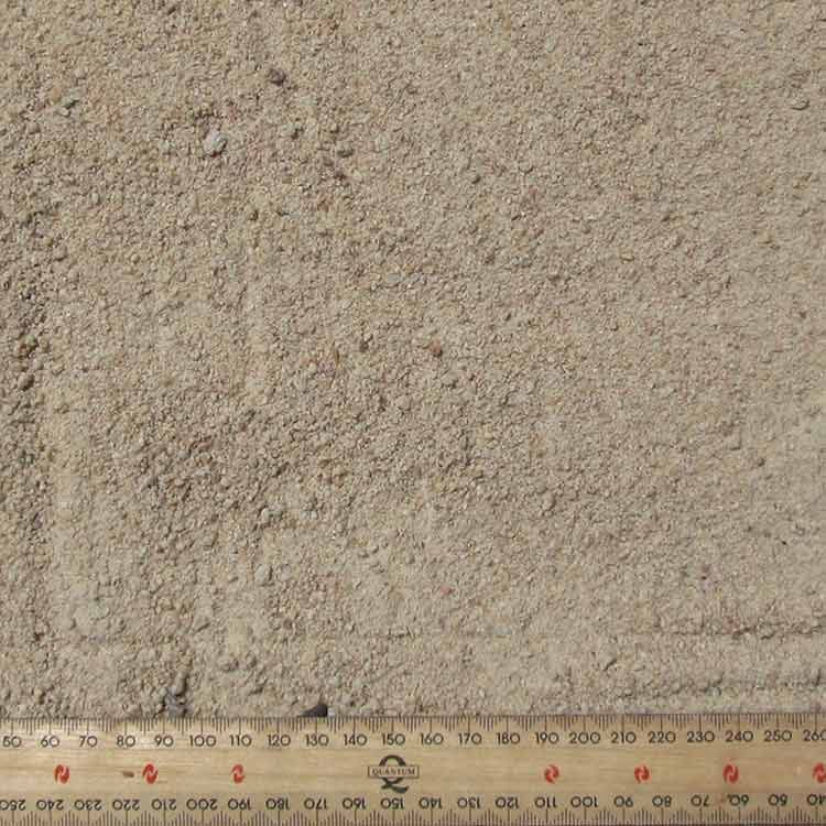 Close-up of Tan Sand With a Ruler at the Bottom, Marked in Centimeters — Kuranda Landscape Supplies in Kuranda, QLD