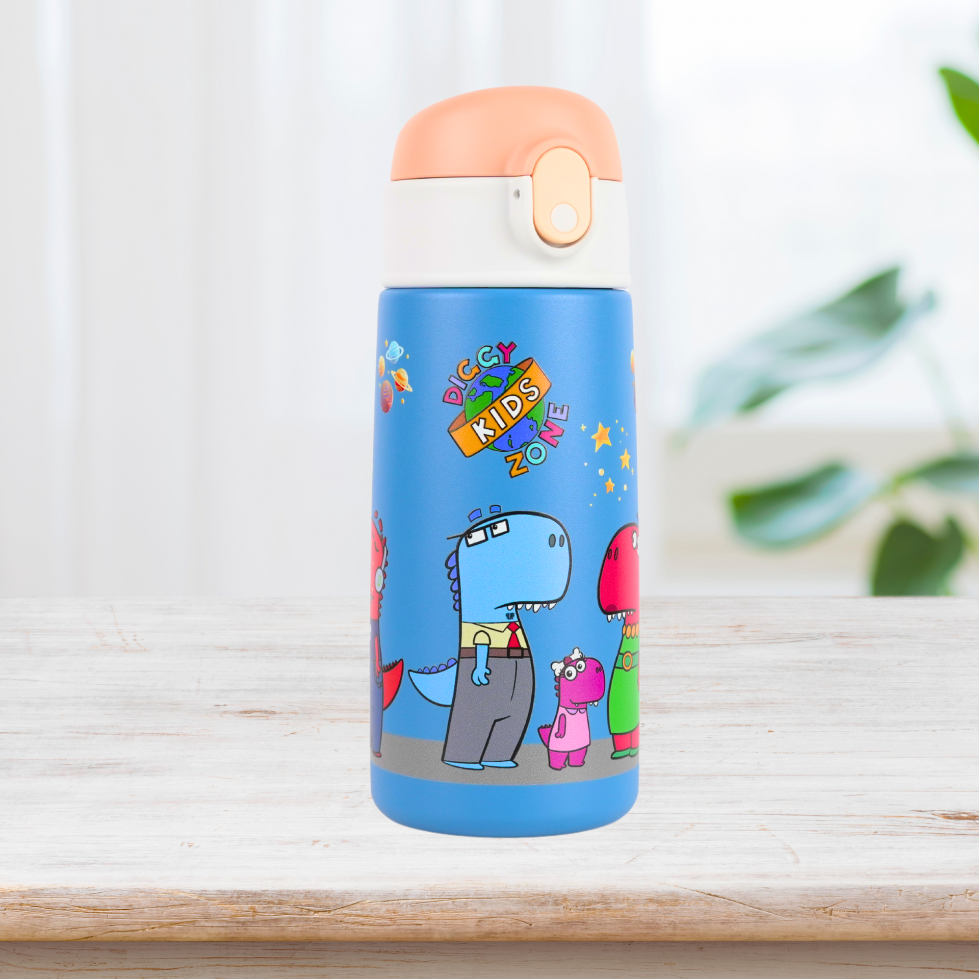 Kids Stainless Water Bottle - 16 oz - Blue Color