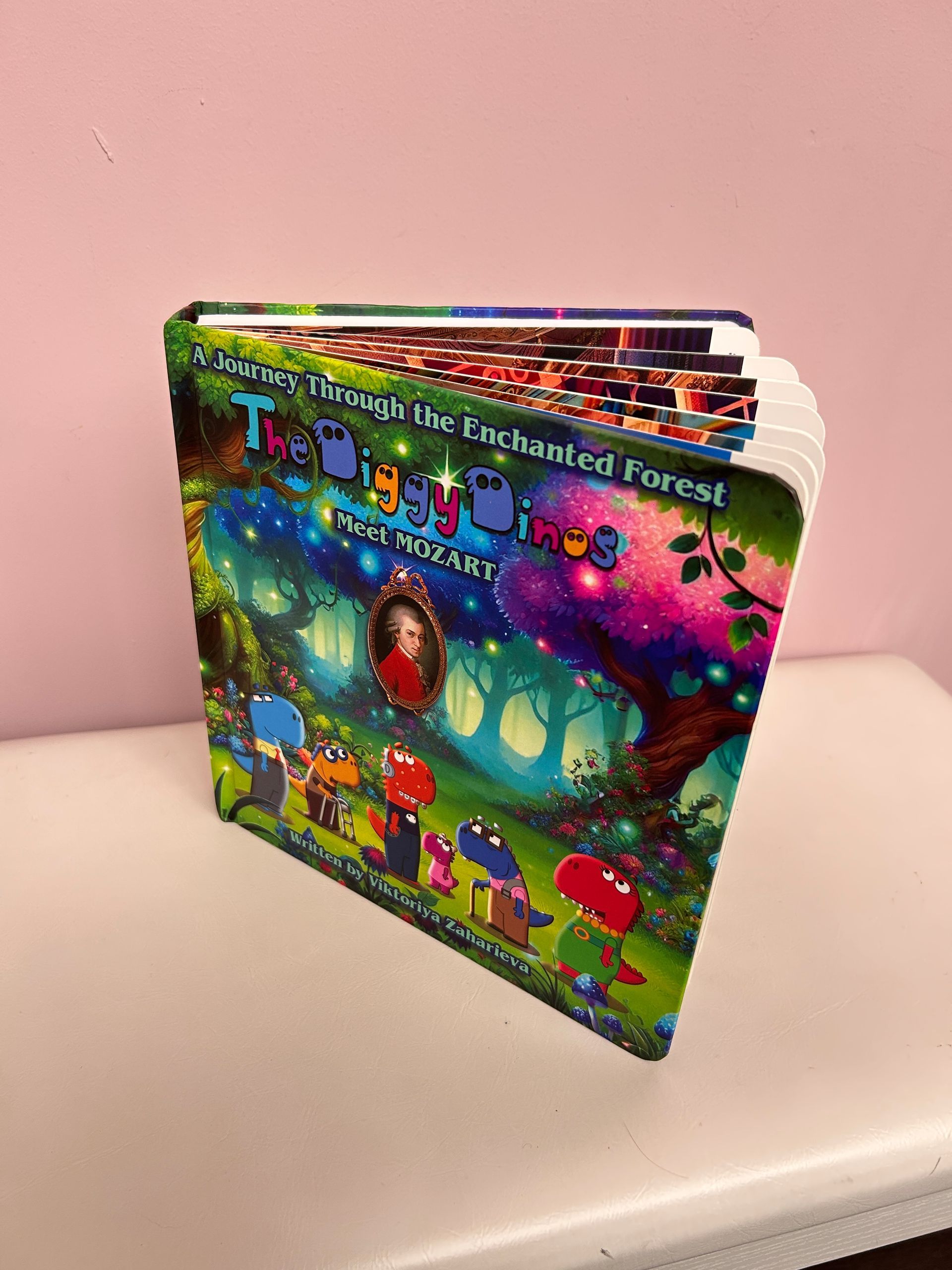 Diggy Dinos Meet Mozart Book
