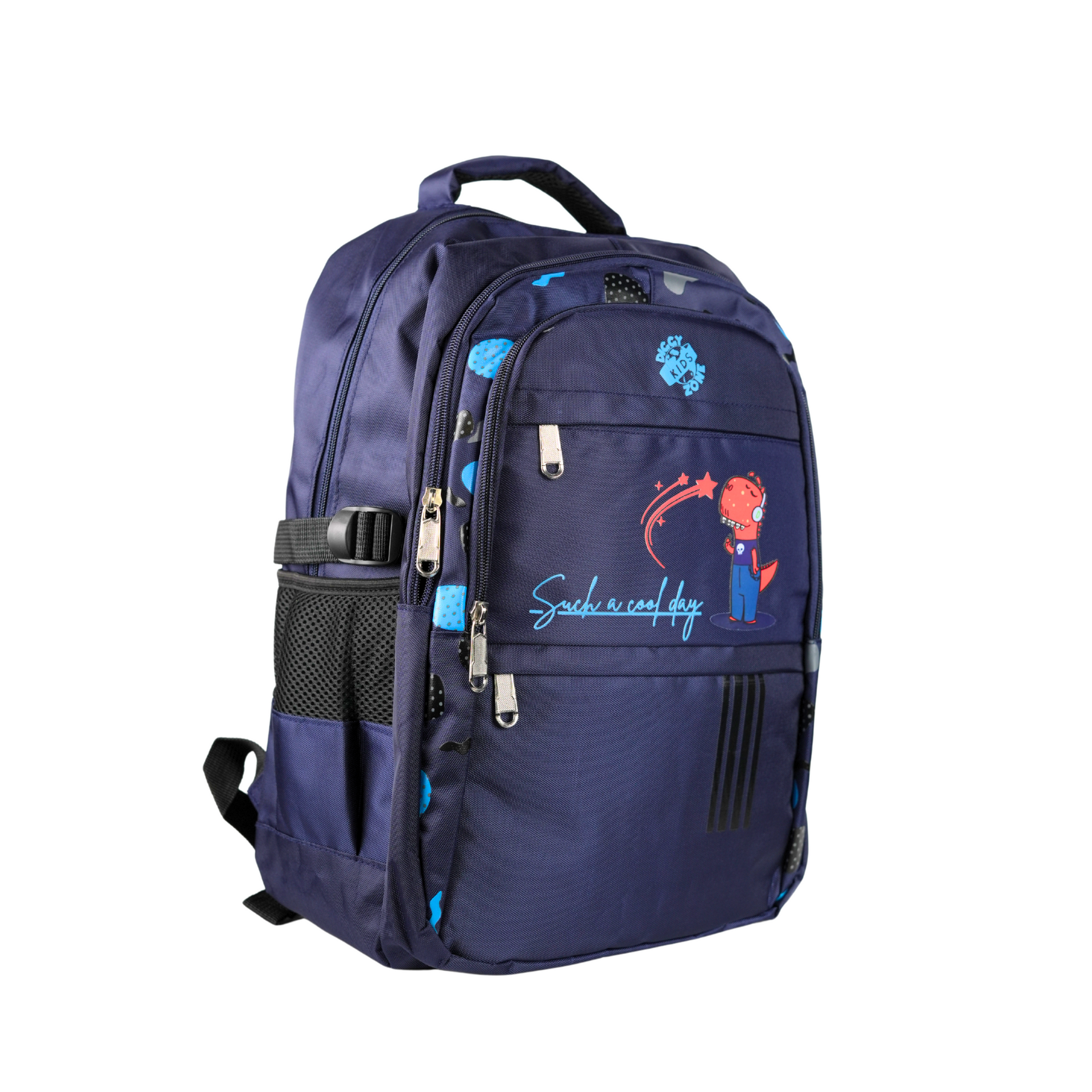 Diggy Dinos Navy Blue Bag
