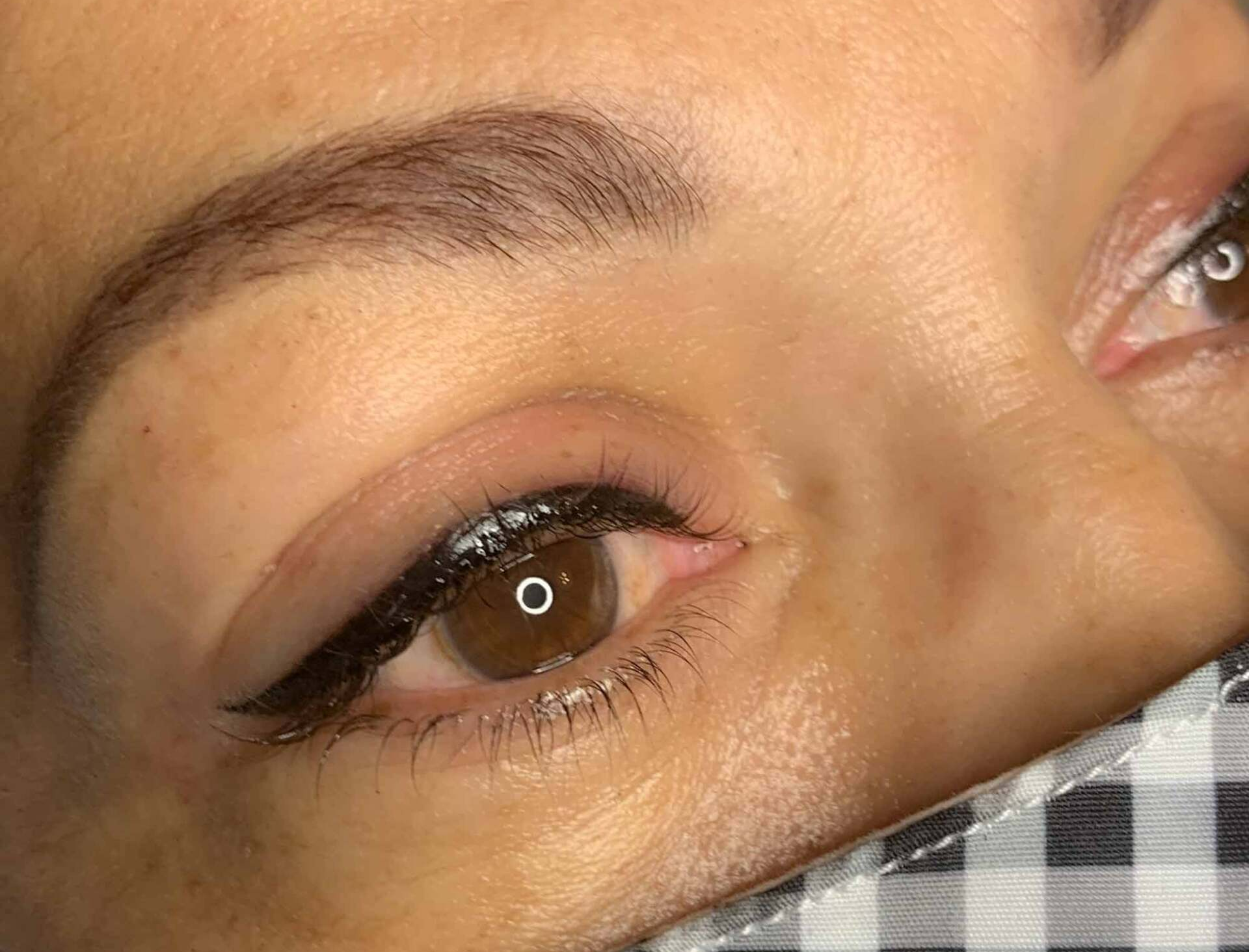 eyeliner close up