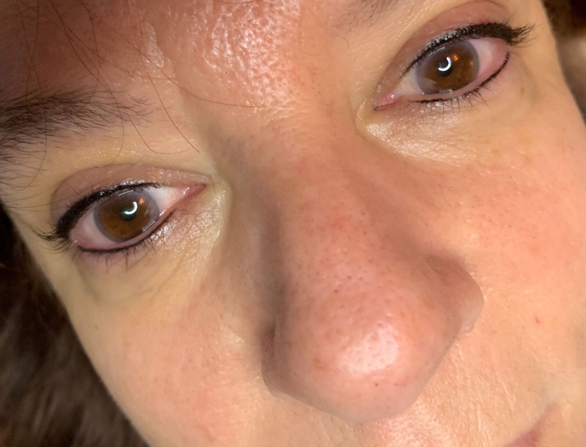 eyeliner close up