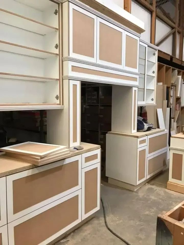 Kitchen Cabinet is Being Built in a Warehouse — Ken Willis Joinery Pty Ltd In South Grafton, NSW
