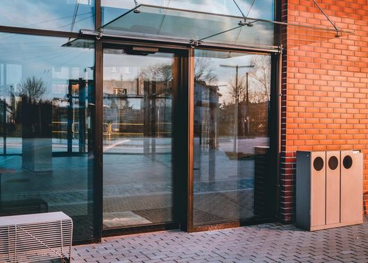 Glass Door — Olney, MD — USA Glass Services Glass Door — Olney, MD — USA Glass Services
