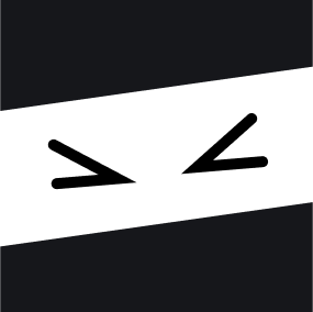 A black and white image of two arrows pointing in opposite directions