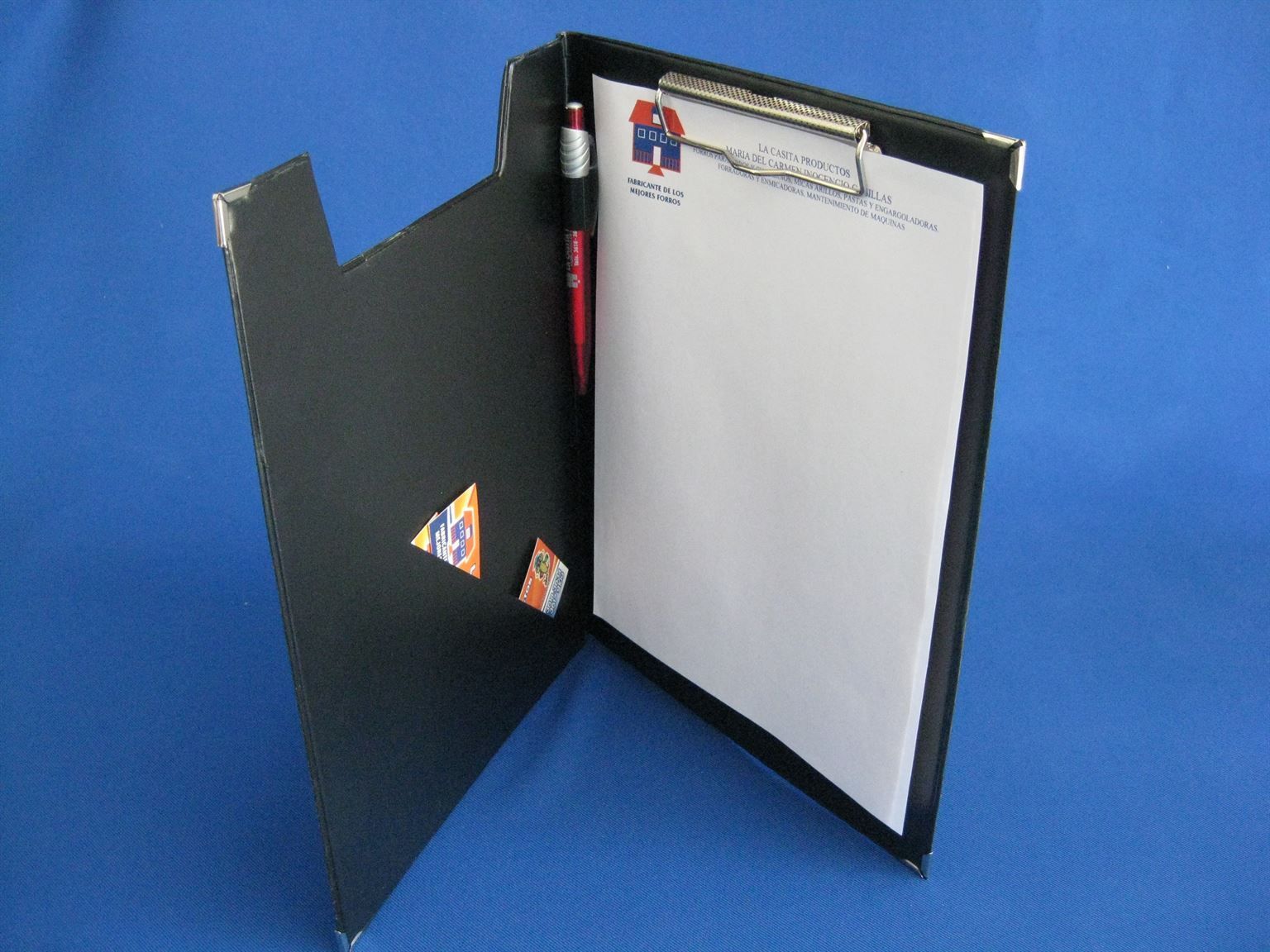 Carpeta escriba folio en curpiel