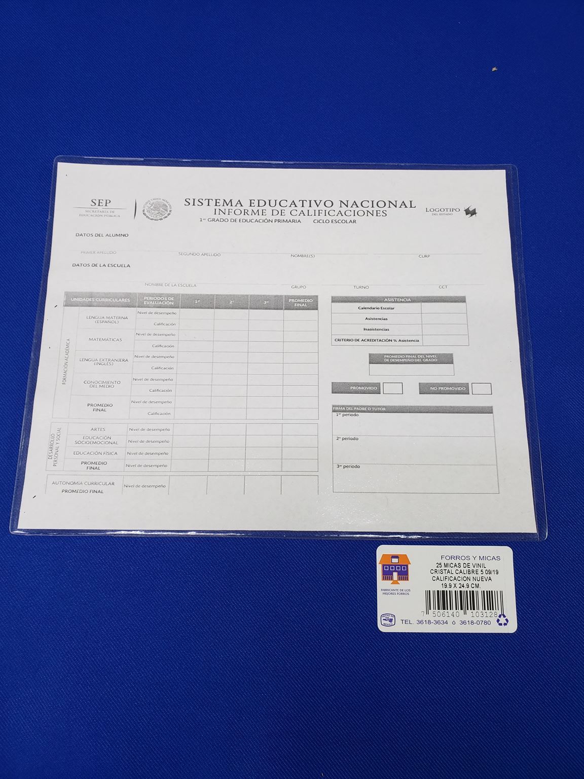 Mica calificación nueva