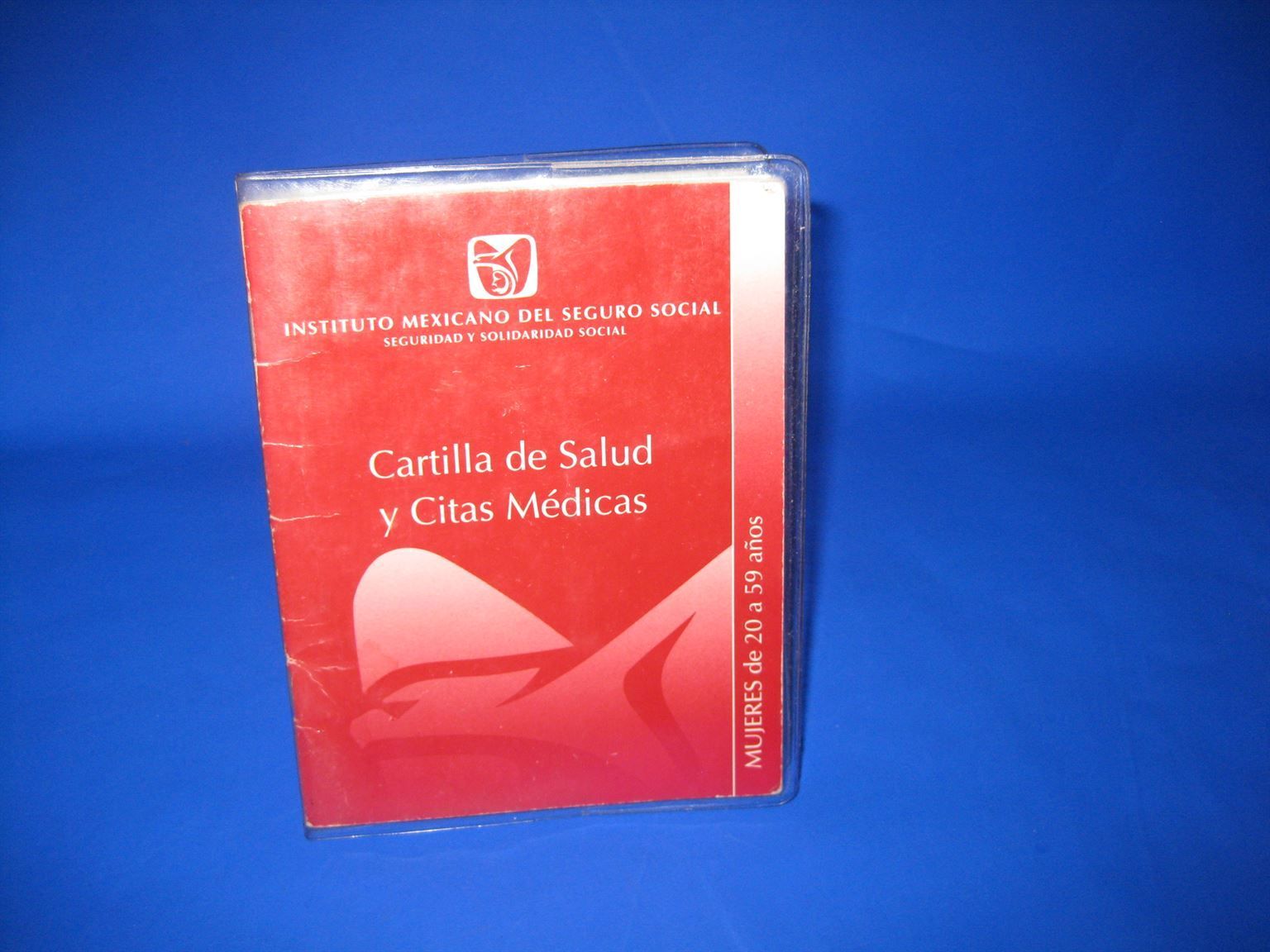 Forro de vinil tarjetón imss