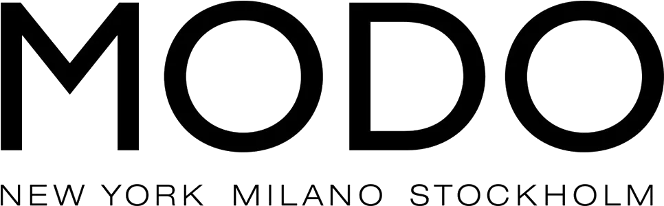Logo for MODO with the text 