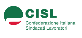 CISL logo in green and red with the text “Confederazione Italiana Sindacati Lavoratori”