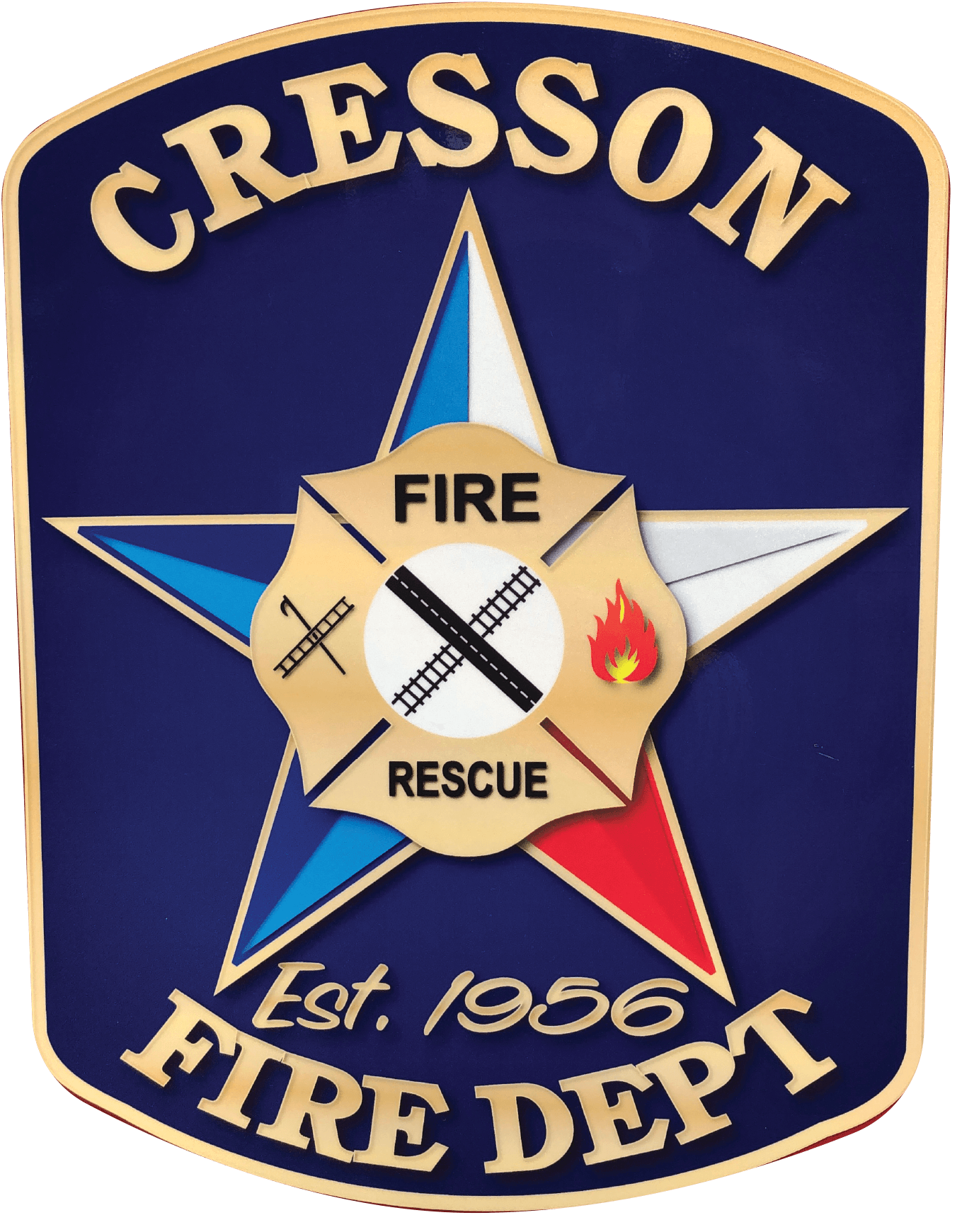 The crest of the Cresson fire department