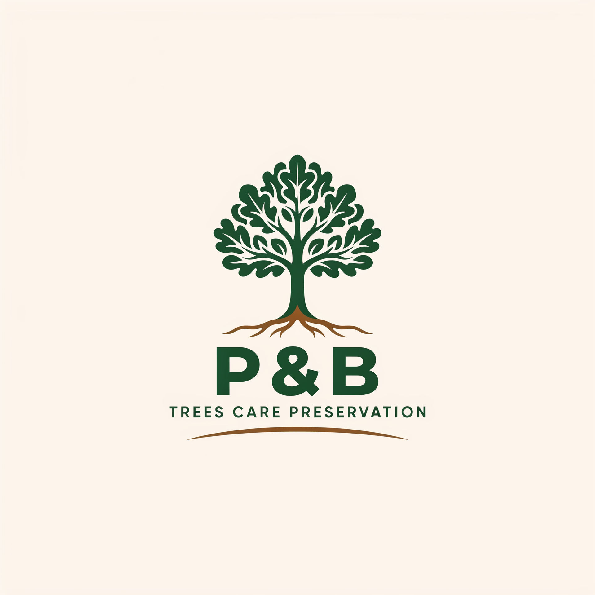 Logo for EverRoot Tree Service: A green tree silhouette above the company name in green and brown text.