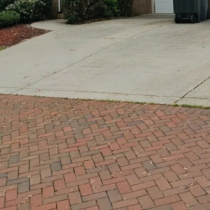 Paver cleaning before | Smyrna, GA | Prestige Power Washers