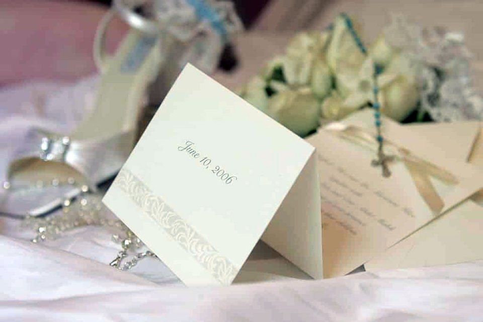 segnaposto per matrimonio con data