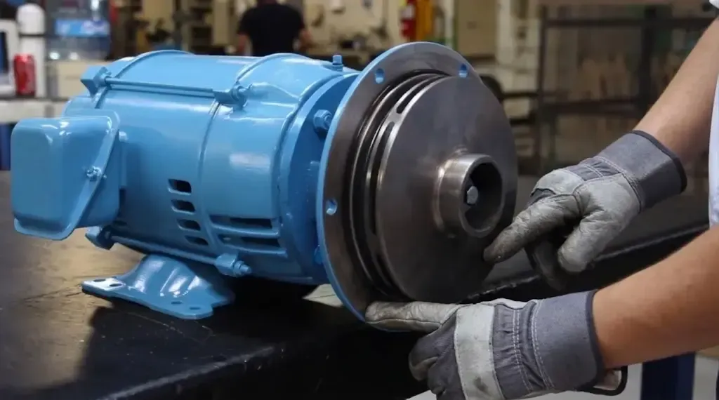 Reparación de bombas en el taller de WPM