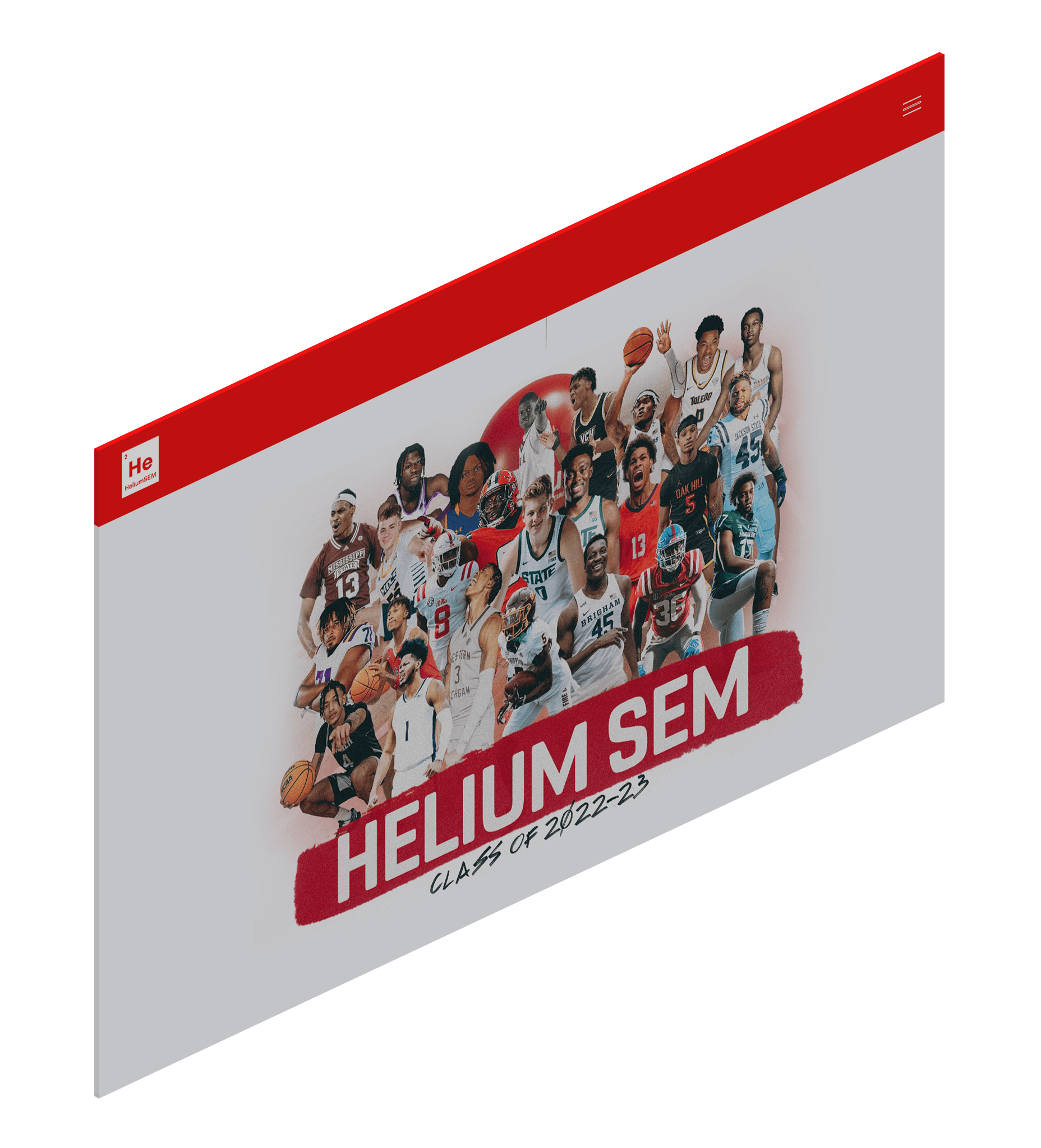 Helium SEM website browser This is a screenshot of a computer browser that moves to the right when a user scrolls down the page