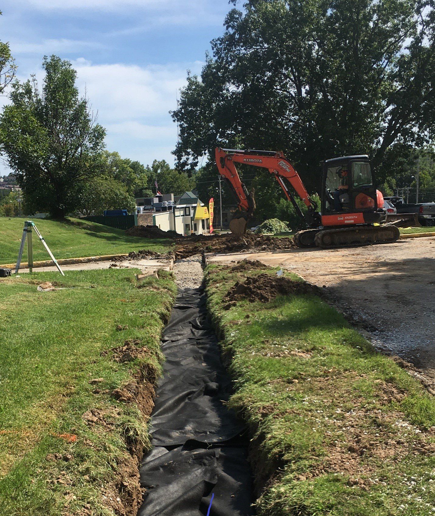 Utility Lines — Jefferson City, MO — Bill Binkley & Sons Excavating Utility Lines — Jefferson City, MO — Bill Binkley & Sons Excavating