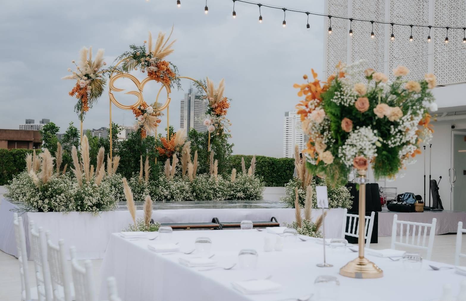 riverside wedding in Bangkok