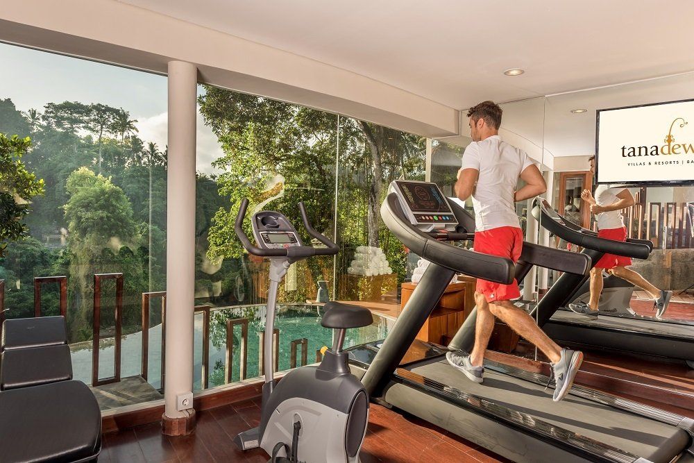 luxury villa ubud with gym